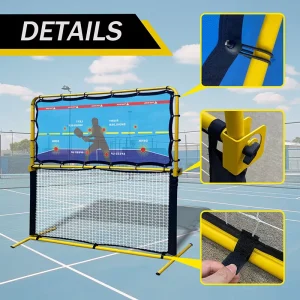Adjustable Multi function Heavy Duty Pickleball and Tennis Rebounder New Advanced Player Equipment
