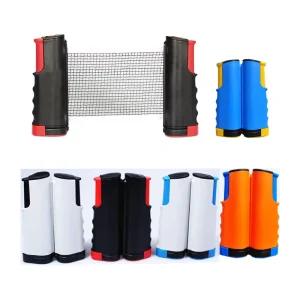 Adjustable Retractable Table Tennis Net Ping Pong Post Set Adjustable Replacement Ping Pong Net of Table Tennis