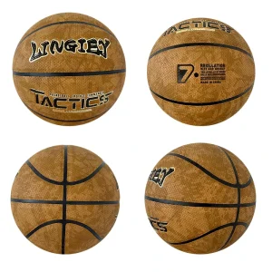 Adult Competition Training 5 7 Leather Basketball Student Youth Practice Indoor Outdoor PU Cover Butyl Liner Customize Color