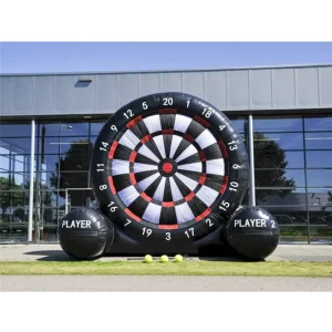 Advertising Inflatables Party Rental Outdoor Large Inflatable Soccer Dart Game For Kids Adult