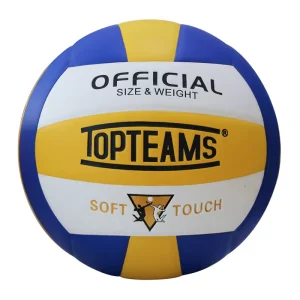 Aiju Professional Training PU Leather Volleyball High Quality Custom Logo Volleyball Entertainment Colorful Beach Volleyball