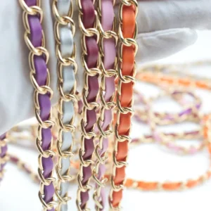 All Kinds of Bag Accessories Metal Leather Chain High grade Texture for Women’s Bags