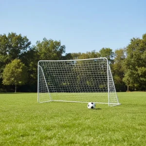 All Weather Durable Portable Steel Soccer Goal for Kids for Training Backyard Use