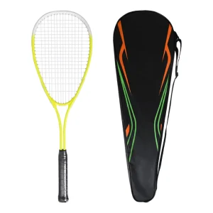 Aluminum Alloy Squash Racquet Training Squash Racket With Grips