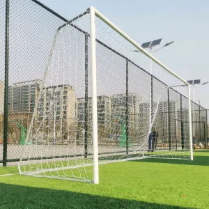 Aluminum Foldaway Soccer Goal for Home School Club Use Essential Court Equipment