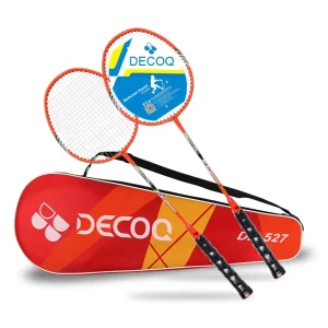 Aluminum Graphite Fiber Badminton Racquet 3U Professional with Badminton Sets, ISO Certified for Advanced Training and Match Play