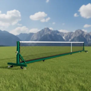Aluminum Movable Tennis Post Set with Professional Competition Net