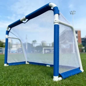 Aluminum Portable Folding Soccer Goal Quick Set up Foldable Football Net Backyard Outdoor Training Goal for Kids & Adults