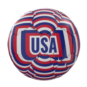 America 250 Custom PVC Soccer Ball Professional Size 5 Football Country Flag Ball