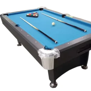 America MDF Pool Billiard Table Table Tennis Top Black Ball Return Standard Type 7FT 8FT 9FT Rubber Plastic