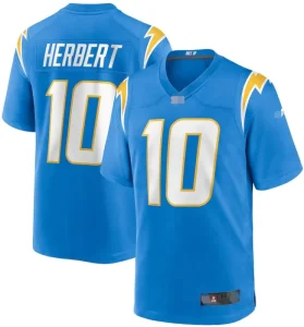 American Football Stitched Jerseys Uniform #10 Herbert Los Angeles Chargers Mens Sports Shirts China