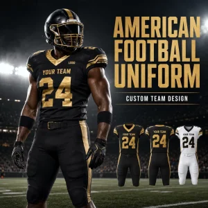 American Football Uniform 88% Polyester 12% Spandex Padded Jersey Pants Set Custom Team Logo OEM ODM Manufacturer