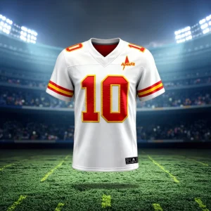 American Football Uniform Men Embroidery Rugby Jersey Lions Team High Quality American Football Jersey