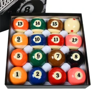American Sixteen Color Resin Billiards Standard Large Sized Billiards Equipment