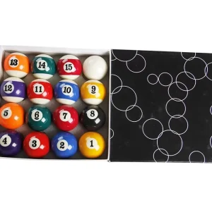American Style Spots and Stripes 2 1 4 Inch Standard Pool Balls Billiard Pool Ball Set