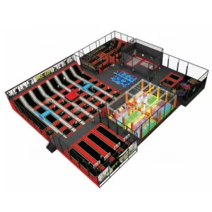 Amusement Park Equipment Indoor Trampoline Park