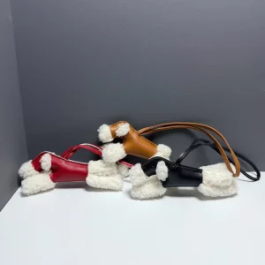 Animal Designer Plush Soft Mini Keychains Carabiner Bag Pendant Accessories Charms
