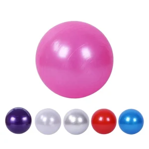 Anti Burst Round PVC Pilates and Yoga Gym Ball for Back Muscle Relax Exercise and Fitness in the Gym