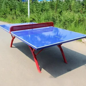 Anti-Crack Anti-Fade SMC Outdoor Ping Pong Table All Weather Waterproof Outdoor Table Tennis Equipment