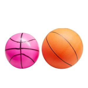 Anti Slip PVC Basketball Colorful Inflatable Basketball Toy Durable Bouncy Play Ball for Kids Sports Indoor Outdoor