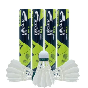 Anyball 333 Durable Badminton Items High Quality Feather 3in1 Hybrid Badminton Shuttlecock