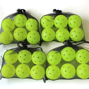 Approved Portable Pickleball Ball with High Speed and Bouncing for Outdoor Use