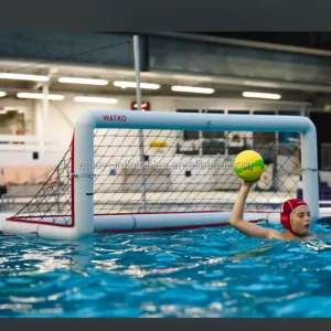 Aqua Sport Play Water Polo Goal Inflatable Water Soccer Goal