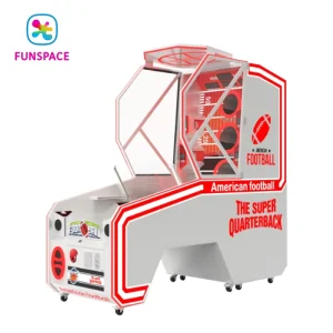Arcade Gaming Amusement Equipment Throw Rugby Ball Shooting American Football Coin Operated Game Machine