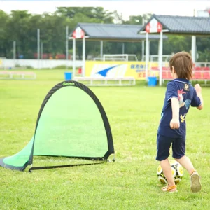 Arch Structure Easy Convenient Soccery Goal Soccer Net for Kids With PP Knotless and Oxford Sleeve
