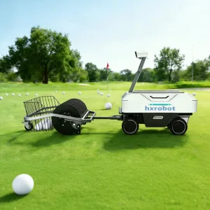 Automatic Golf Ball Picker Robot for Golf Course Driving Range GBP 07 Series 8 Motors All Wheel Steering Self Driving Laser