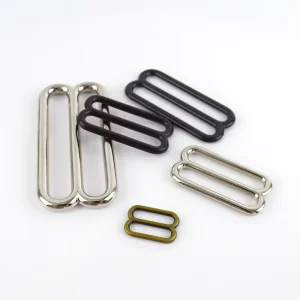BF087 14mm Bronze Tri Glide Buckle Slider Adjustable Buckle for Bags Webbing Small Belt Buckle