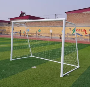 BLSPORTS Soccer Goal for Backyard Steel Powder Coated Galvanized Steel Post Foldable Eco Friendly Durable Outdoor Use