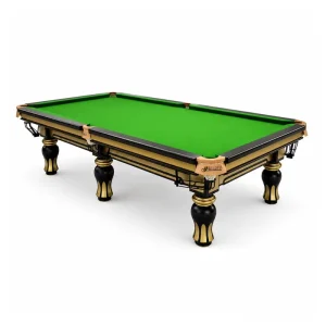 BOJUE Professional Steel Solid Wood 9ft Chinese Snooker Table Tournament Game Table Cushion Chinese Heyball Billiard Tables