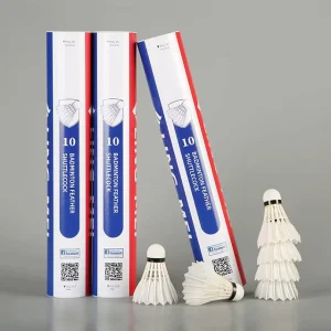 BWF Badminton Shuttlecock for Training Model Lingmei 10