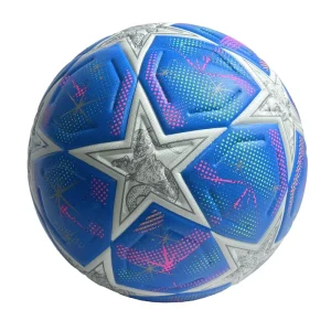 BY-208 Factory Soccer Ball PU Thermal Bonded Size 5 Adults Team Sports Training Eco Friendly Durable Custom