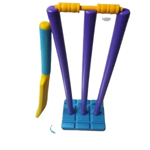 Backyard Cricket Set Beach Cricket Bat Balls Stumps Bails and Carry Bag