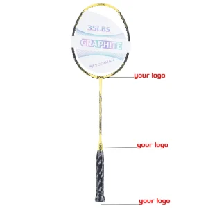 Badminton Racket High Durability Anti Break Frame Full Carbon Fiber Suitable Heavy Training Frequent Use