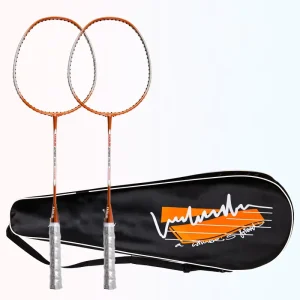 Badminton Racket Set Outdoor Sports Training Color Iron Alloy Shuttle Badminton Racket