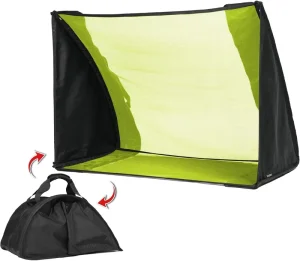 Bag 2 Goal Pop up Portable Practice Soccer Goal Net Folding Indoor Outdoor Soccer Training Nets with Carry Bag