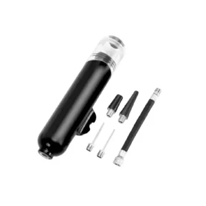 Ball Pump Portable Dual Action Air Pump Manual Sports with Needles and Nozzles