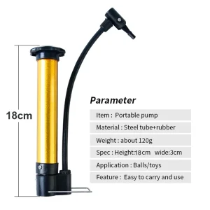 Ball Pump Volleyball Football Soccer Basketball Pump