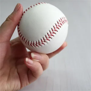 Baseball No. 9 Softball Hardball Training Handmade Balls White Safety Kid Baseballs Practice Team Game