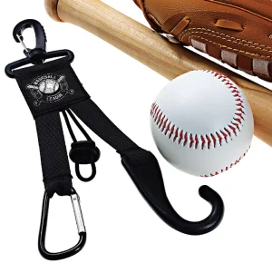 Baseball Softball Gear Hanger Dugout Organizer Baseball Bat Holder With Glove Clip and Helmet Hook for Softball Fence