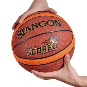 Basketball Ball Control Trainer PU Gym Stand Size 7 Butyl Rubber Bladder Synthetic Leather Cover Eco Friendly