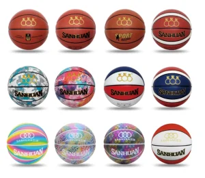 Basketball FIBA Official Size Match Custom Basketball Ball Manufacturer High Quality Top Composite PU