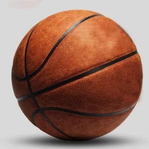 Basketball Manufacturer Real Cow Leather Durable Basketball Standard Competition Outdoor Original Size 6/7 Balls Training Sports