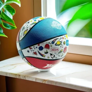Basketball Manufacturer Rubber Basketball Customized LOGO Size Material Training Basketball Factory Direct Supply