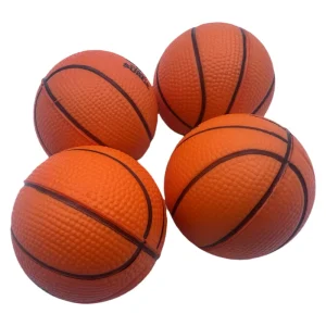 Basketball Stress Balls Custom LOGO Promotional PU Basketball Foam Toy Customize PU Stress Ball Basketball