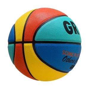 Basketballs PU Surface Ideal for School Club League and Gifts
