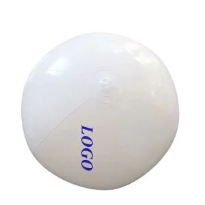 Beach Ball With Logo Printing Custom Beach Balls White 30cm Giant Beach Ball Inflatable